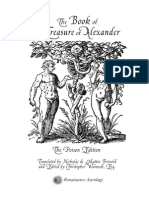 The Book of The Treasure of Alexander BOTA-poisonextract