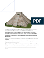 La ciudad de Chichén Itzá está organizada en sentido norte.docx