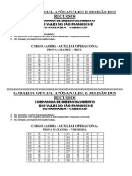 Consulplan 2008 Codevasf Tecnico em Topografia Gabarito