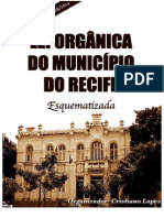Lei Organica Do Municipio Do Recife Esquematizada