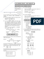 Comparación de Los Números Reales