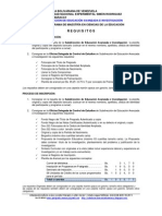 Requisitos Programas de Maestría PDF