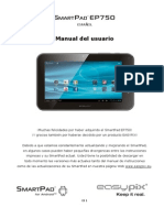 Manual SmartPadEP750 ES