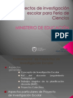 Proyectos de Investigación Escolar