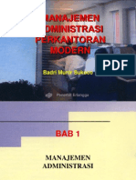 Management Administrasi Perkantoran MOdErn. Revised