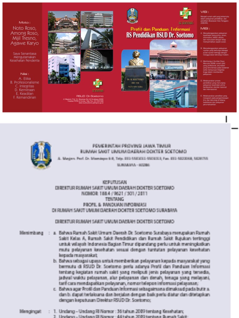 Contoh Panduan Informasi Rs Dr Soetomo Sby