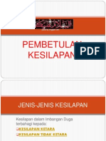 Pembetulan Kesilapan