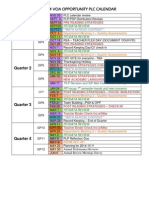 Opportunity PLC Schedule 2013-14