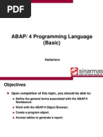 Abap Basic