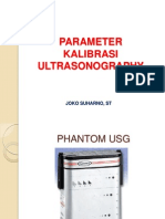 Parameter Kalibrasi Ultrasonography