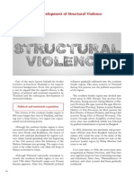 The Historical Development of Structural Violence