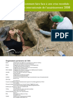 Comment Faire Face À Une Crise Mondiale-l'Année Internationale de L'assainissement 2008