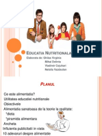 Educatia Nutritionala