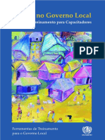 Gender in Local Government: A Sourcebook For Trainers (Portuguese)