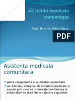 Asistenta medicala comunitara