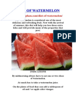 Diet of Watermelon- http://praphan.com/diet-of-watermelon/