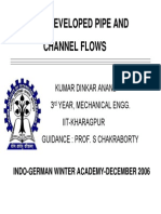 FULLY DEVELOPED PIPE ANDCHANNEL FLOWS