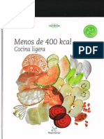 Menos de 400 Kcal