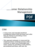 Customer Relationship Management