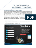 Simulare de Functionare a Panourilor Solare (Prahova)