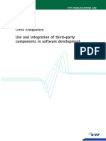 Use and Integration of Third-party Components in Software Development