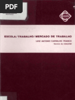 escola mercado trabalho
