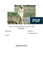 project on government explore farmer