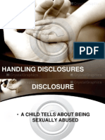 Handling Disclosures