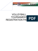 Volleyball Tournament Registration Packet '14
