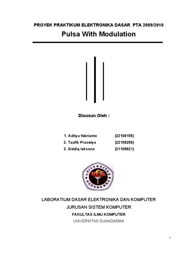 Pulsa With Modution | PDF