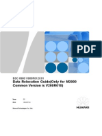 BSC6900 V900R012C01 Data Relocation Guide(Only for M2000 Common Version is V200R010)