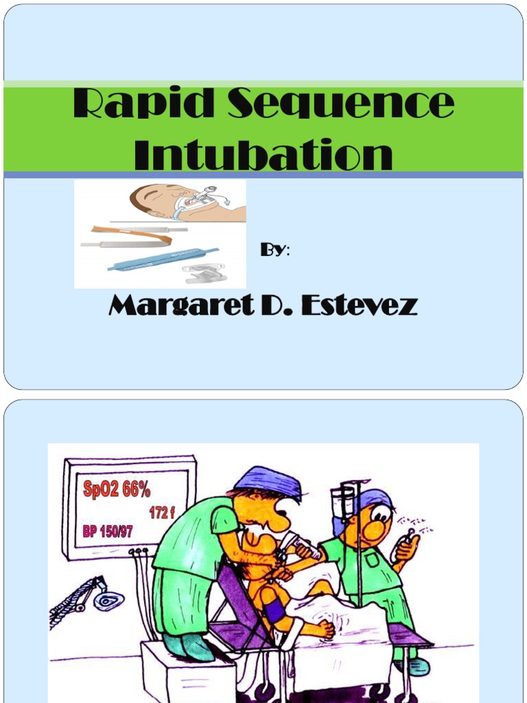 RAPID SEQUENCE INTUBATION TECHNIQUE | PDF | Medical Specialties ...