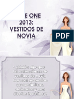White One 2013 Vestidos de Novia
