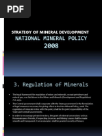 Analysis of India's Mineral Policy