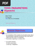 Download Tems Parameters by ganeshtomar8 SN23382521 doc pdf