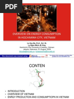 Overview on Energy Consumption in Hochi Minh City-Vietnam-2009