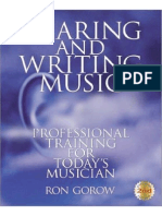 Ron Gorow - Hearing and Writing Music