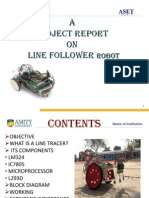 A Project Report On Line Follower: Robot