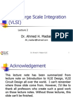 Very Large Scale Integration (VLSI) : Dr. Ahmed H. Madian