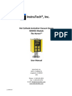 Hot Cathode Ionization Vacuum Gauge IGM401 Module Instruction Manual