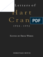 Hart Crane Letters of Hart Crane, 1916-1932