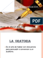 La Oratoria - Comunicación II