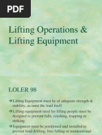 Lifting Operations & Lifting Equipment