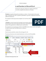 Advanced Formulas and Functions 2010