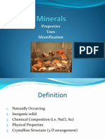 GEOL1030 - Mineral Lecture