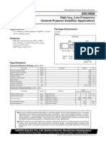 High H, Low-Frequency General-Purpose Amplifier Applications