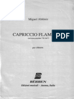 Abloniz Miguel - Capriccio Flamenco,On Popular Theme ( El Vito)