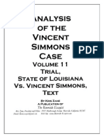 Vincent Simmons Case Transcribed Documents, Trial Part 1