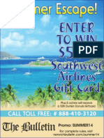 The Bulletin's Summer 2014 Phone-In Sweepstakes Official Rules