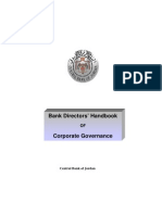 Banks Director Handbook of Corporate Governance-Central Bank of Jordan